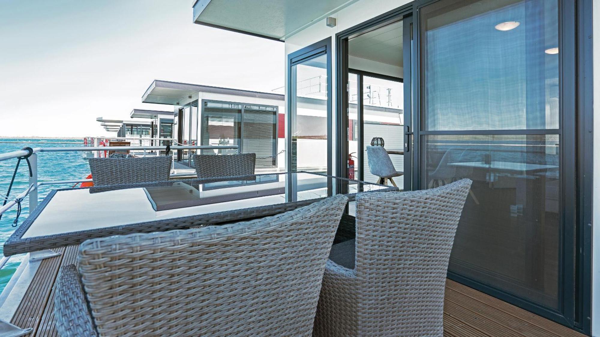 Geiseltalsee Hausboot - Floating House - Hausboot Junior Braunsbedra Zewnętrze zdjęcie